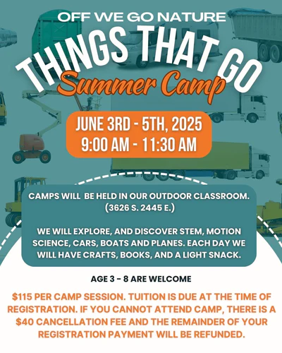 Things That Go Summer Camp - June 3-5, 2025