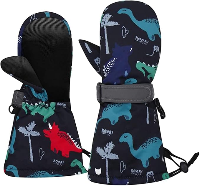 Duoyeree Waterproof Kids Mittens